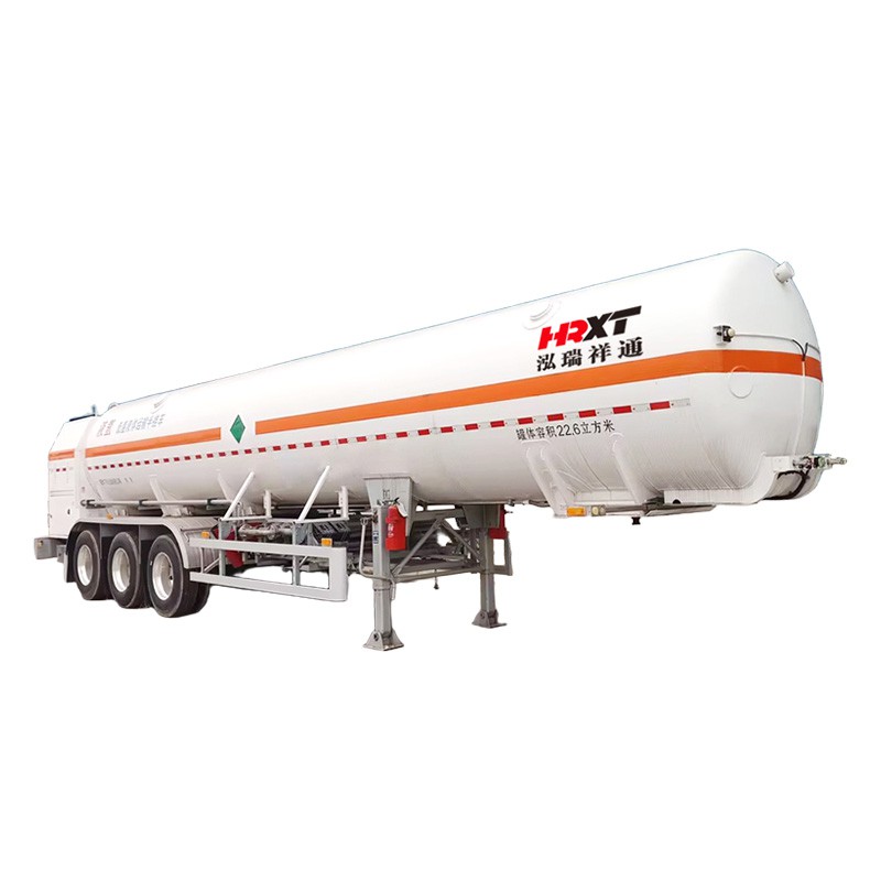 Low-Temperature Liquid Transport Semi-Trailer — 22.6 Cubic Meters