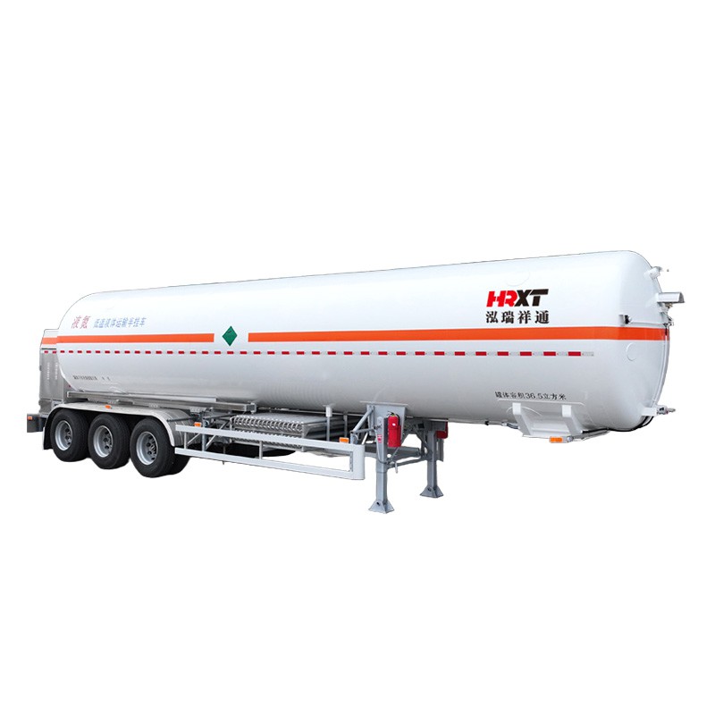 Low-Temperature Liquid Transport Semi-Trailer — 36.5 Cubic Meters